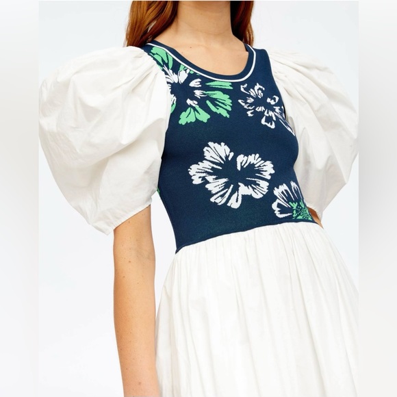 Tanya Taylor Naomi Embroidered Floral Dress - Picture 3 of 9
